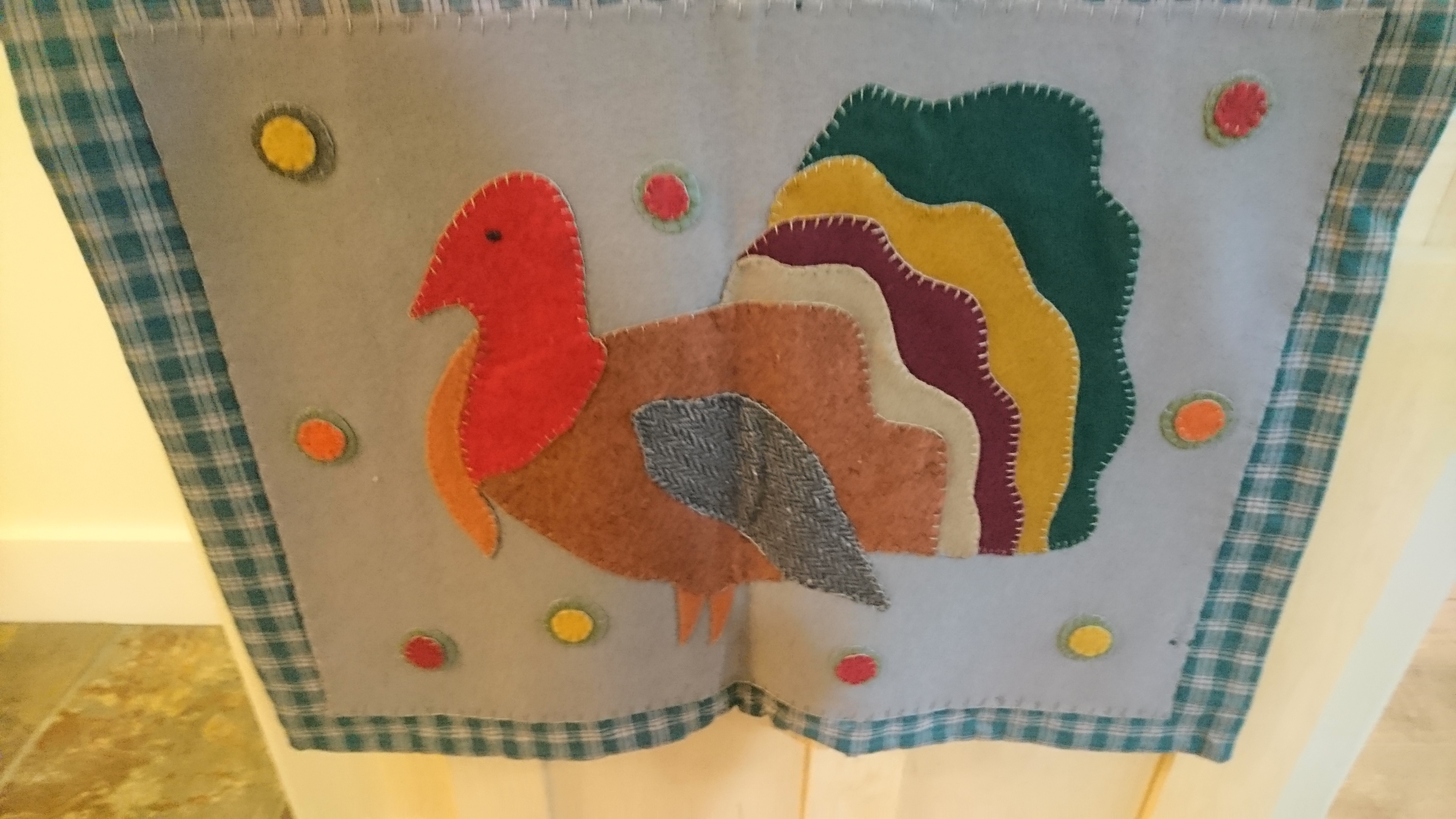 applique turkey